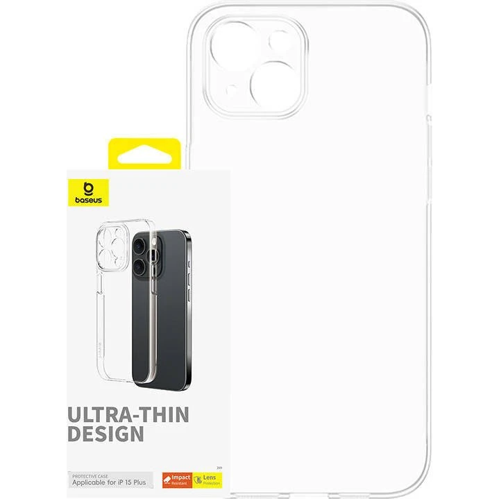 Baseus OS-Lucent Klart Tæt Case til iPhone 15 Plus