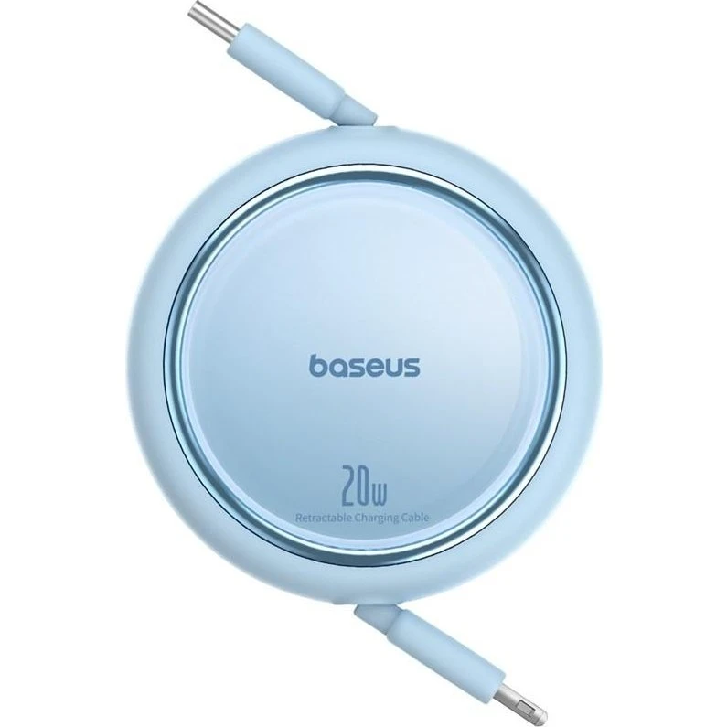 Baseus Free2Pull USB-C til Lightning 20W, 1 m, blå, udtrækkeligt