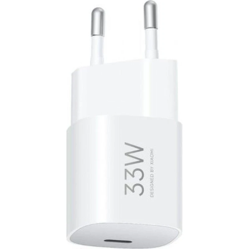 Xiaomi BHR087LEU 33W GaN USB-C Vægoplader, Hvid