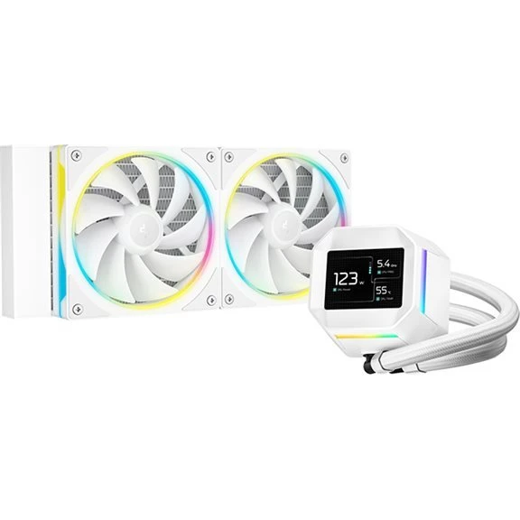 DeepCool LM240 240 mm Hvid Vandkøler