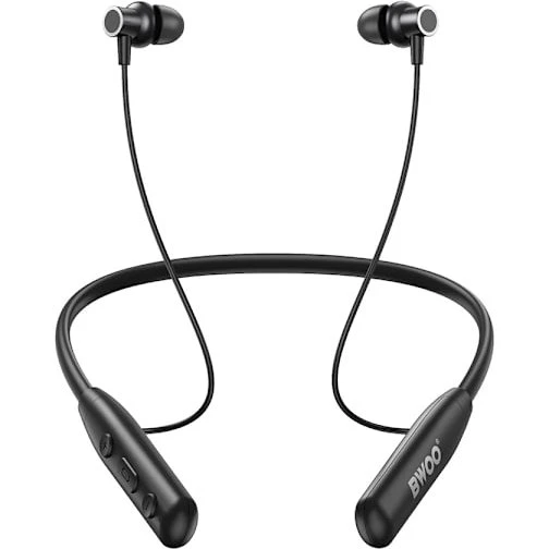 BWOO BW870 Neckband Hovedtelefoner, Bluetooth 5.3, 40 timer batteri