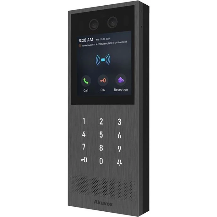 Akuvox X912 Dørtelefon Sort Grå