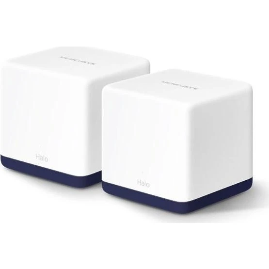 Mercusys Halo H50G AC1900 Mesh WiFi System (2-pak, hvid)
