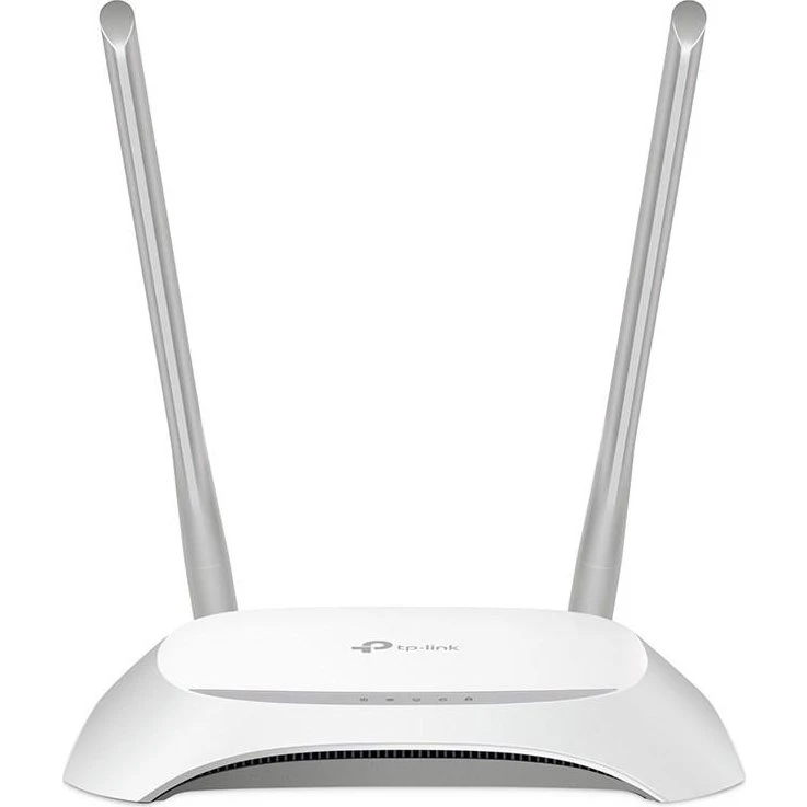 TP-Link TL-WR850N WiFi-router 300 Mbit/s, hvid/grå