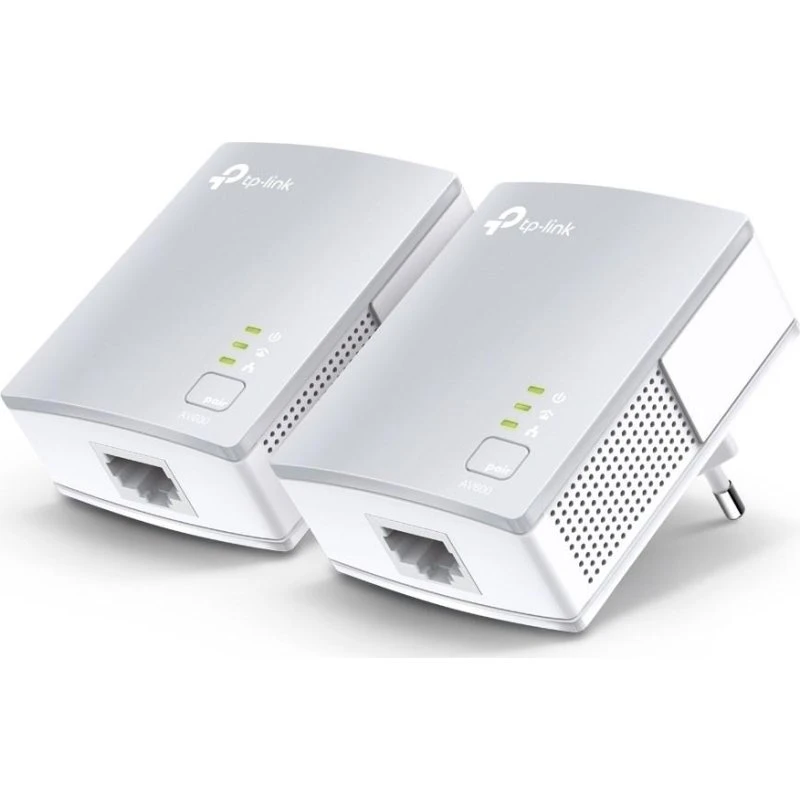 TP-Link AV500 Powerline Adapter Sæt PA411KIT, 2 stk., hvid
