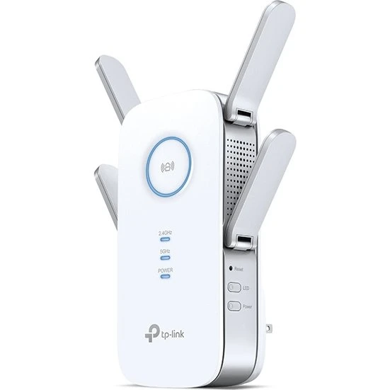 TP-Link RE650 AC2600 Wi-Fi Range Extender, Hvid, 2.4/5GHz
