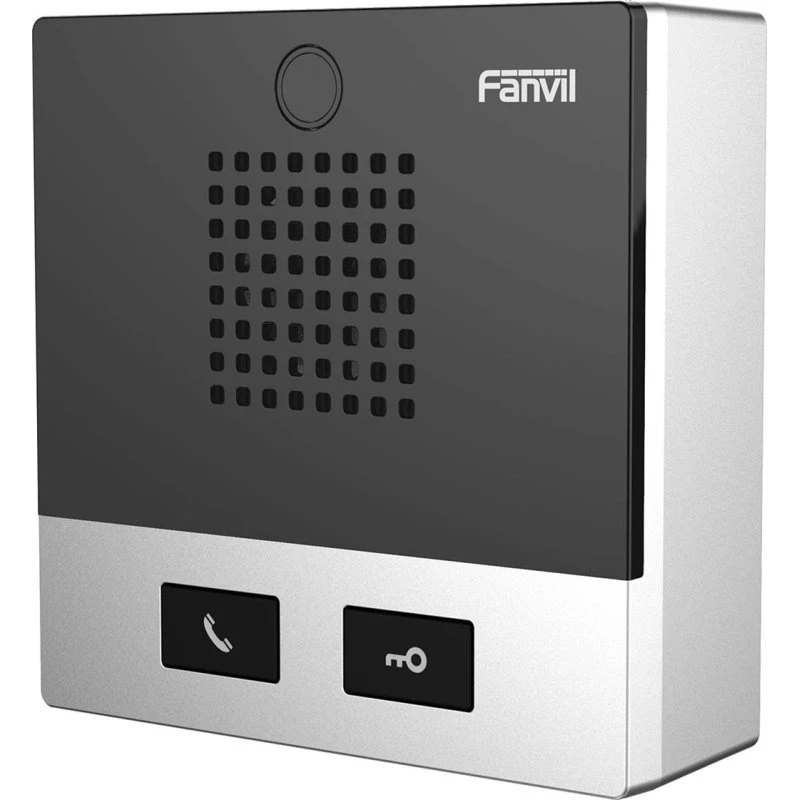 Fanvil I10D lyd-intercom, Sort, rustfrit stål