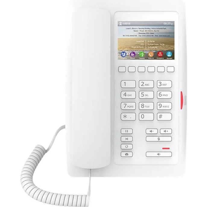 Fanvil H5 VoIP-telefon, hvid, 2 linier, PoE