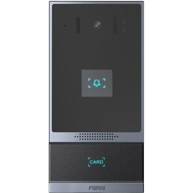 Fanvil I62 Dørtelefon med Video, 2 MP, Grå, IP67