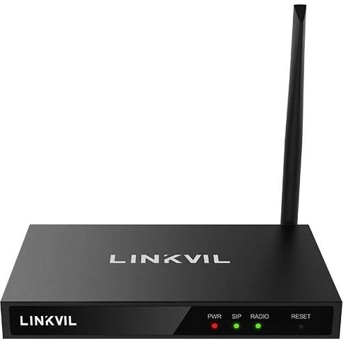 Fanvil W712 VoIP Gateway, 1000 Mbit/s, Sort