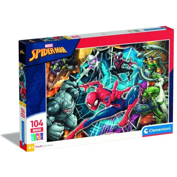 Clementoni Maxi Puslespil 104 brikker - Spider-Man