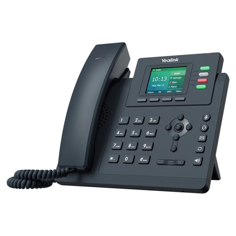 Yealink SIP-T33G VoIP-telefon, klassisk grå