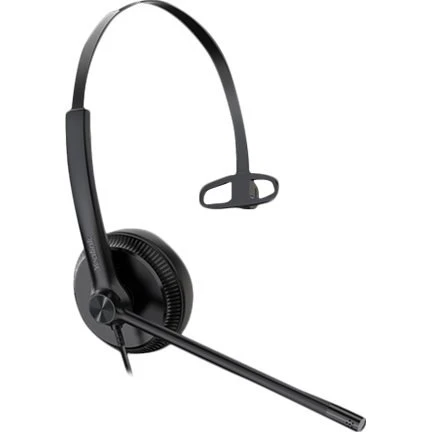 Yealink YHS34 QD Mono Høretelefon Sort