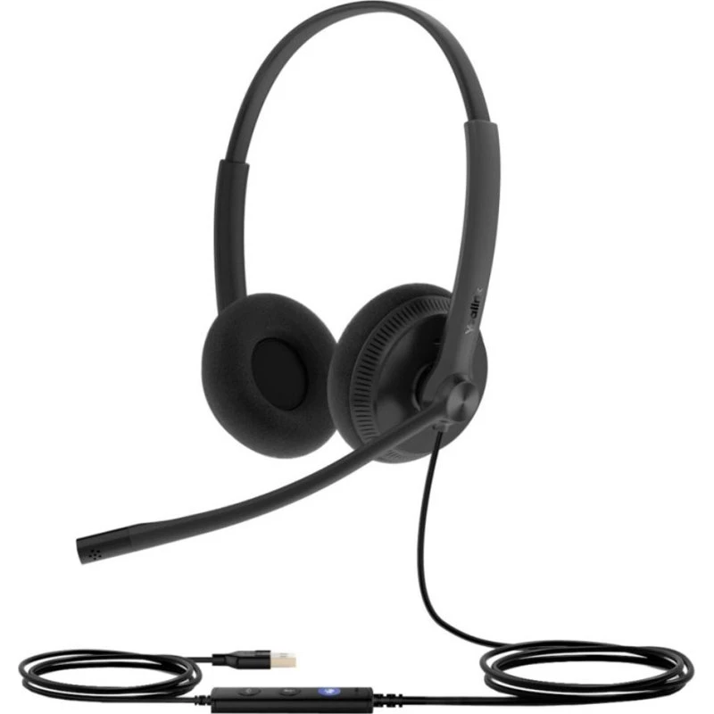 Yealink UH34 Lite Dual UC Headset 1,2 m (USB)