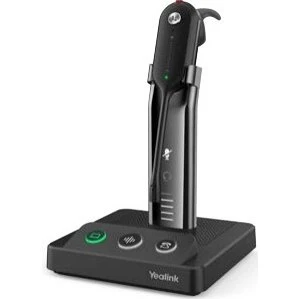 Yealink WH63 Trådløs Høretelefon Sort