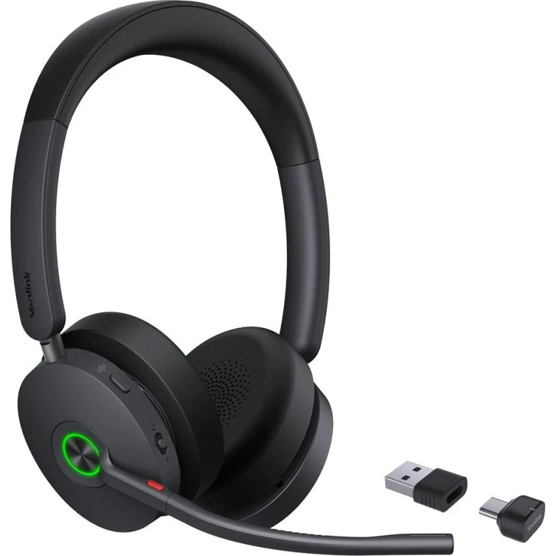 Yealink BH74 UC Trådløst Headset USB-C/A, Sort