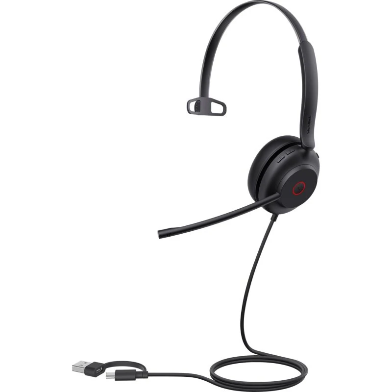 Yealink UH35 Mono USB-C Høretelefon Sort