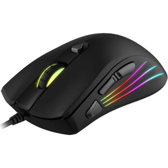 Havit MS1002 Programmerbar RGB-gamingmus 3200DPI med 7 knapper