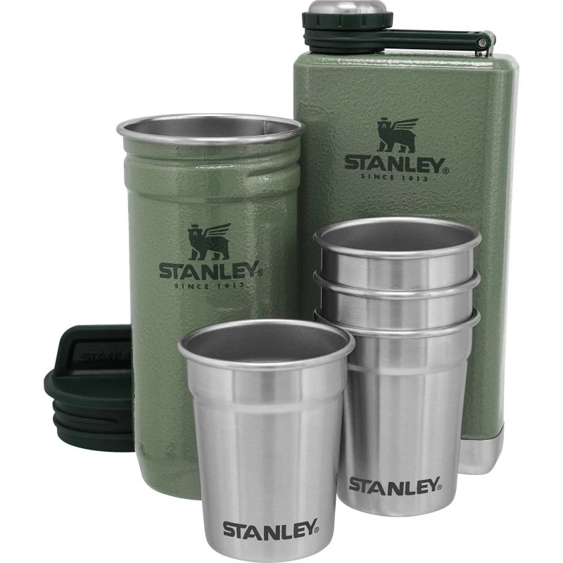 Stanley The Pre-Party Shotglass + Flask Set, Grøn