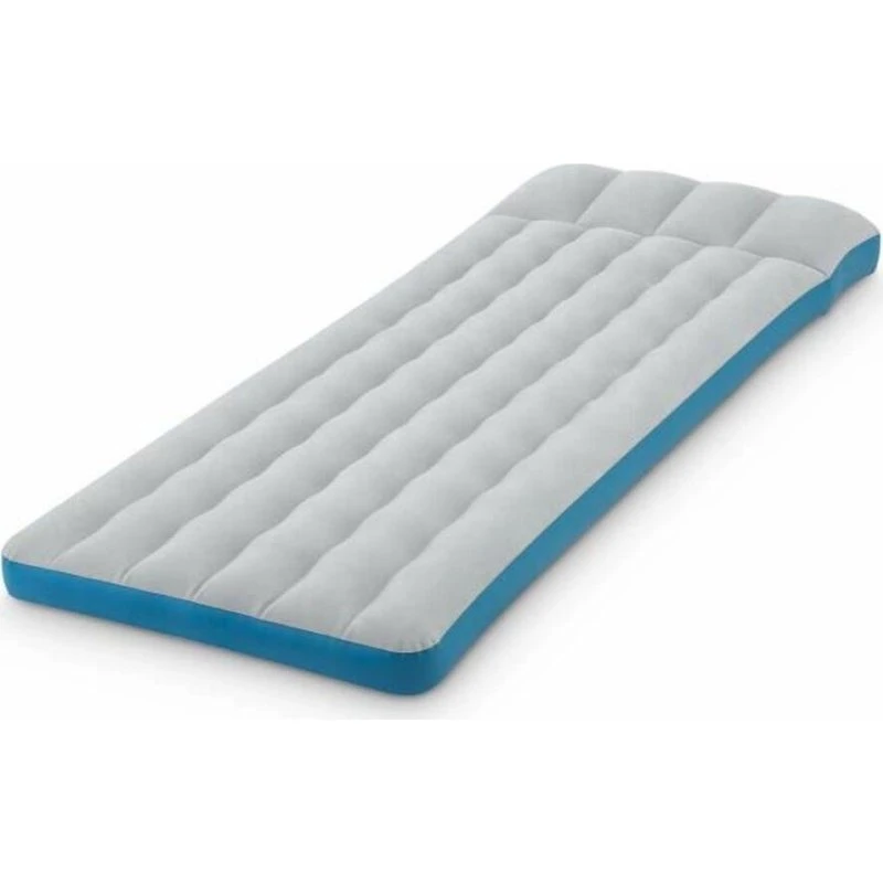Intex Luftmadras Grå/Hvid 184 x 67 x 17 cm