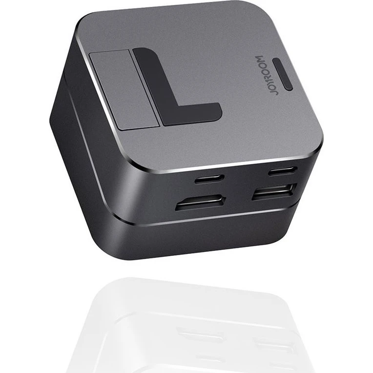 Joyroom S-H121 USB-C Dockingstation - Grå