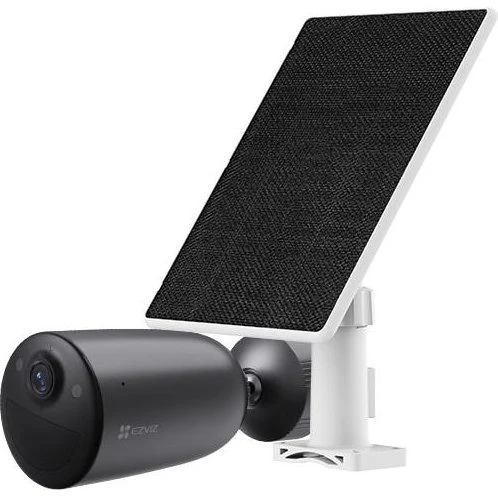 EZVIZ EB3 4G Overvågningskamera med Solpanel, 3MP, 2K, IP65