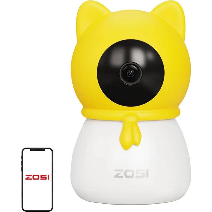 ZOSI 4MP HD 355 Kamera Nanny Babyalarm - 2.5K HD