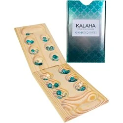 Kalaha Deluxe - klassisk brætspil (45,5 x 13,5 x 1,8 cm)