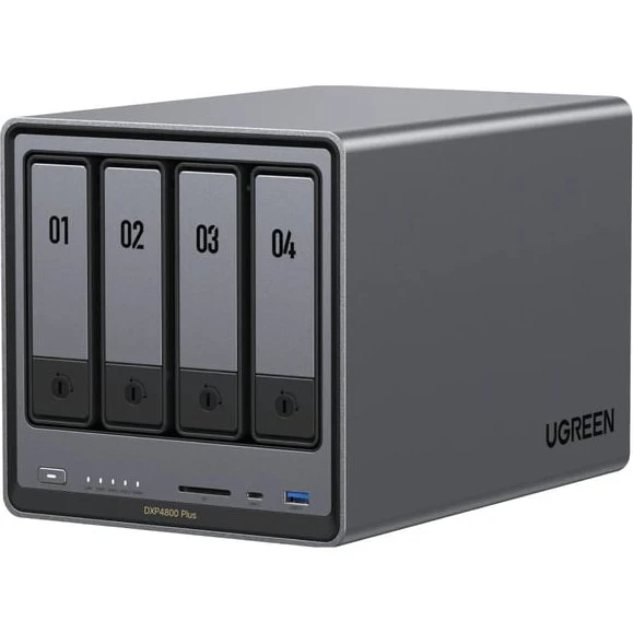 Ugreen NASync DXP4800 Plus NAS, 8 GB DDR5, Intel Pentium Gold 8505