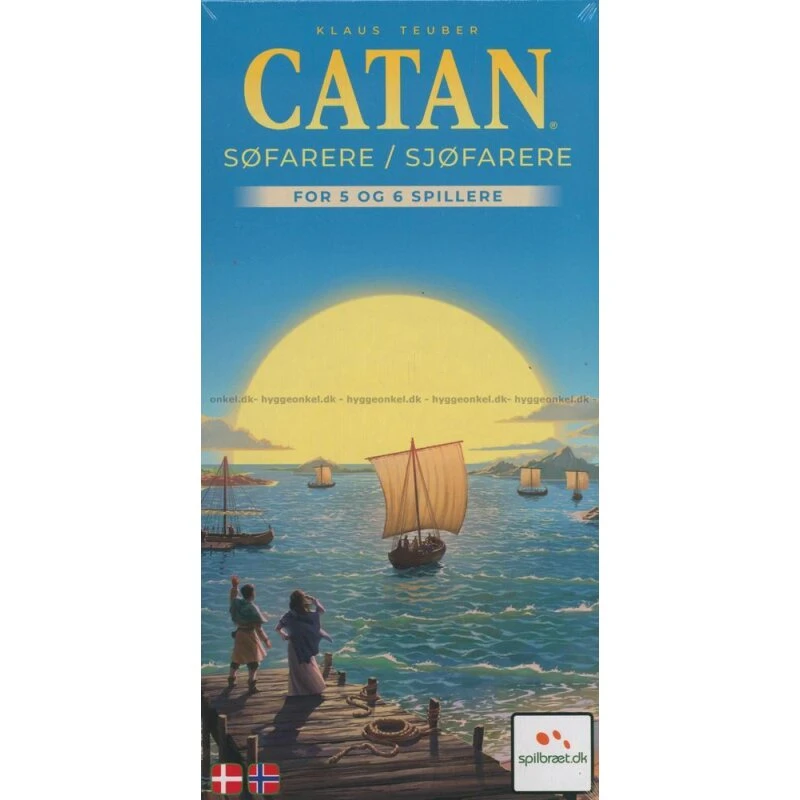 Catan: Søfarere 5-6 spillere (Exp, Dansk)
