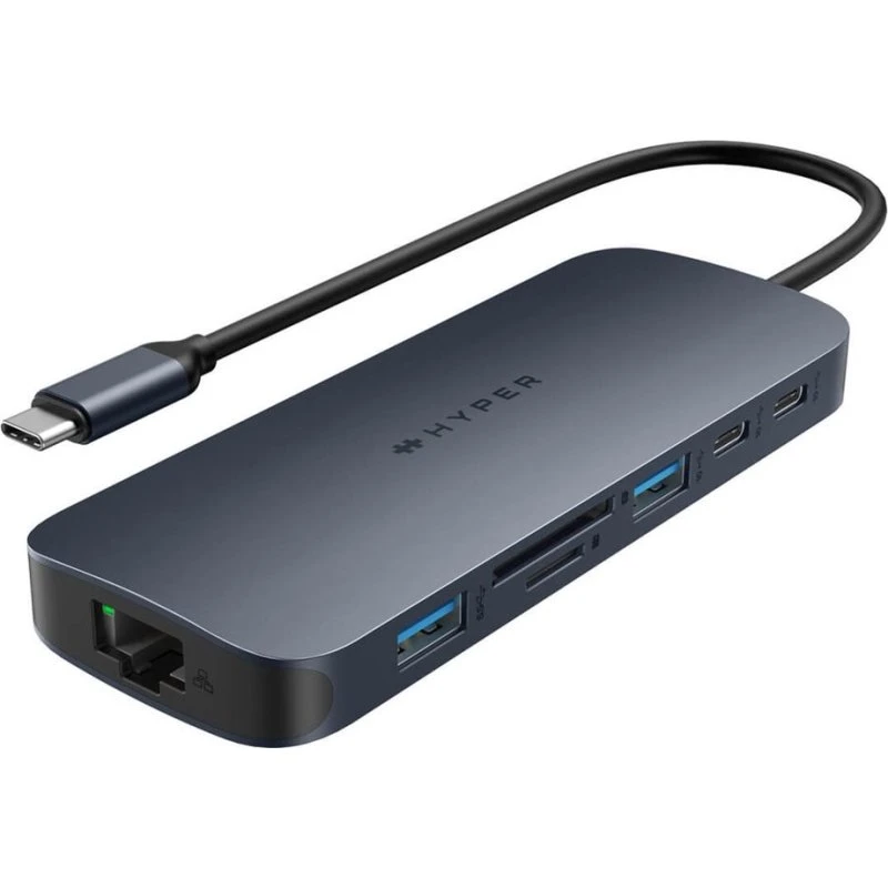 HyperDrive Next USB-C 3.2 Gen 2 / Thunderbolt 3/4 Dockingstation med 2 HDMI