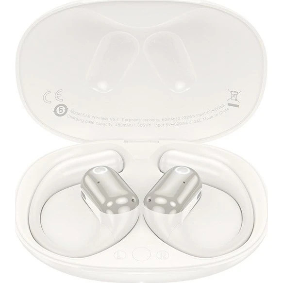 Hoco EA6 Earbuds, Hvid, 6 Timer