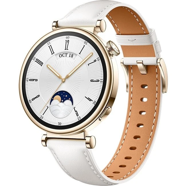 Huawei Watch GT4 Classic 41 mm Guld/Vit
