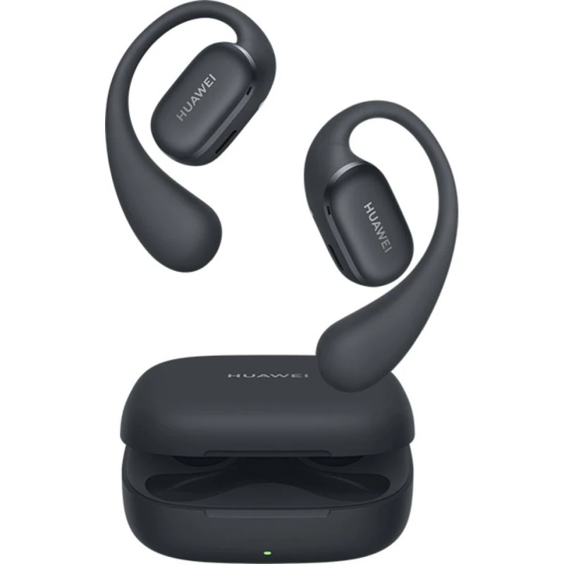 Huawei FreeArc Trådløse Ørekrogs-Hovedtelefoner, Sort, Bluetooth, USB-C