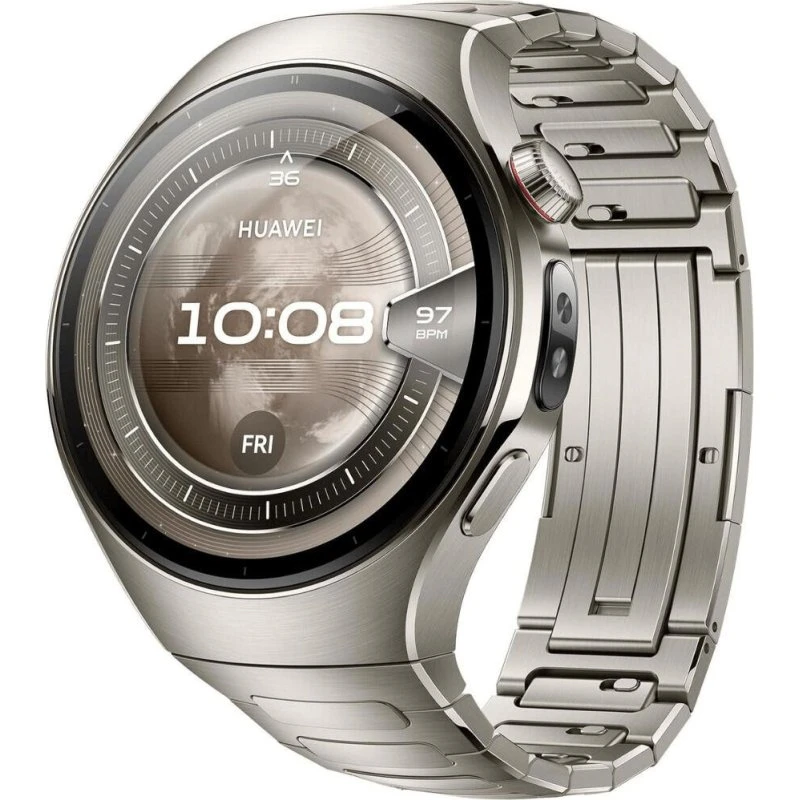 Huawei Watch 5 46 mm Sølv - Titanium Smartwatch