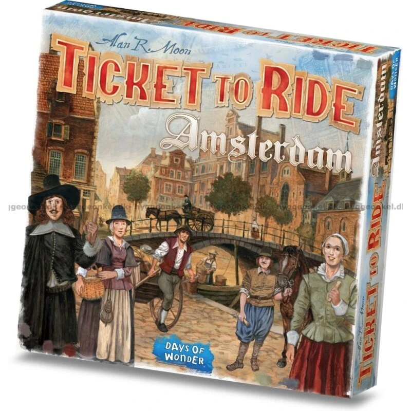 Ticket to Ride – Amsterdam (2-4 spillere, 8+)