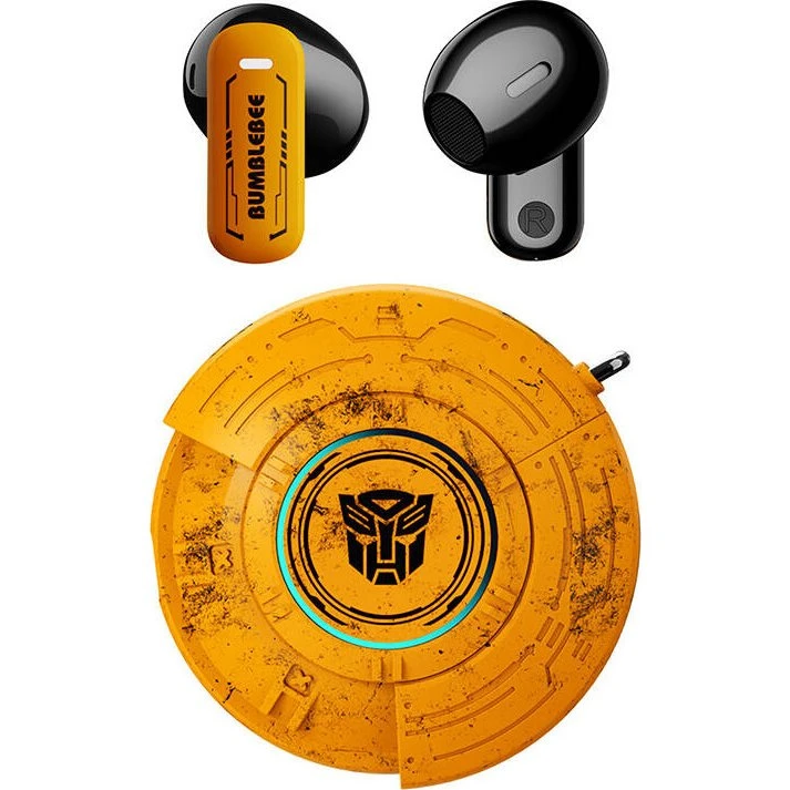 Transformers TF-T31 trådløse høretelefoner (Bluetooth 5.4) – Gul