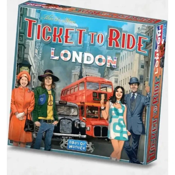 Asmodee Ticket To Ride: London - Brætspil (8+, 2-4 spillere)