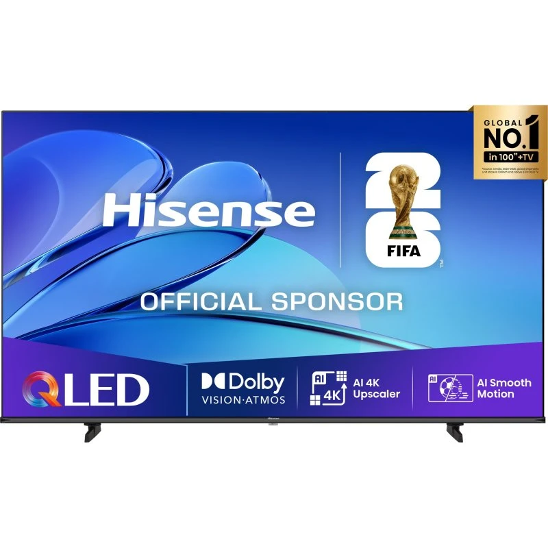 Hisense 85E7Q 85" 4K UHD QLED Smart TV, Sort