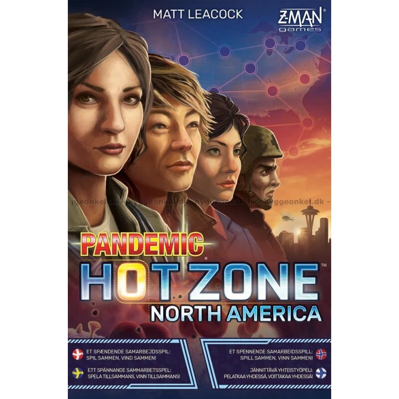 Pandemic: Hot Zone - North America (Dansk)