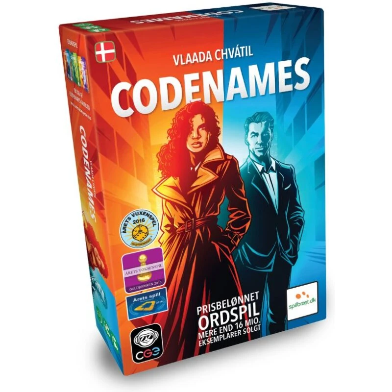 Codenames - 2025 udgave (dansk)