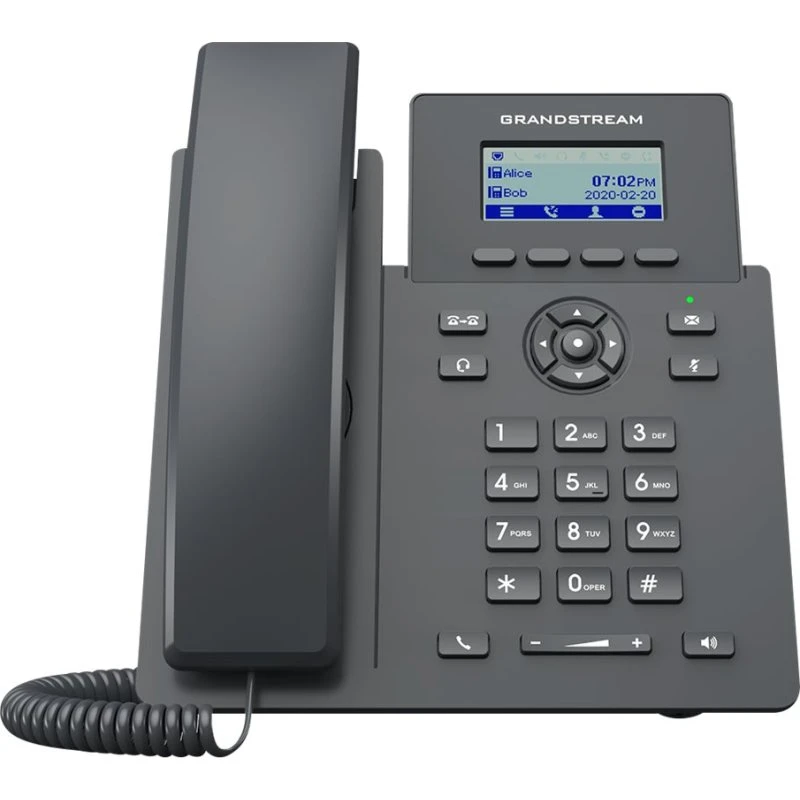 Grandstream GXV3450 IP-videotelefon med Wi-Fi 6 og Bluetooth 5.0, sort
