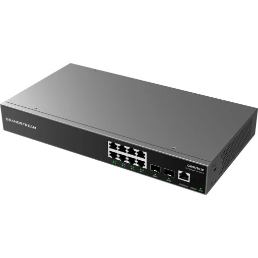 Grandstream GWN7801P 8-Port Gigabit PoE+ Switch