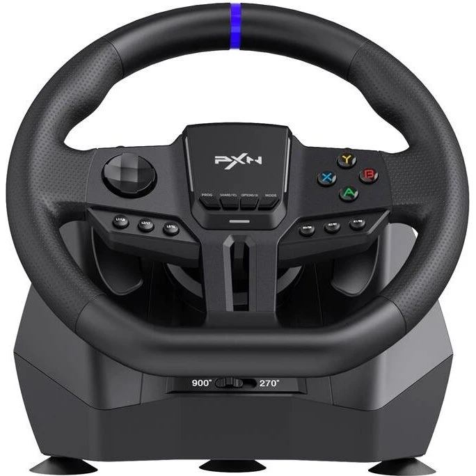 PXN V900 Gen2 Gaming Ratt & Pedalset – 270°/900° Rotation, Hall-mag Feedback