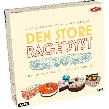 Den Store Bagedyst Brætspil – Familieudgave