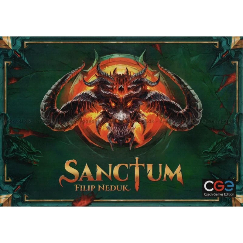 Sanctum – hack and slash brætspil 2-4 spillere (12+)