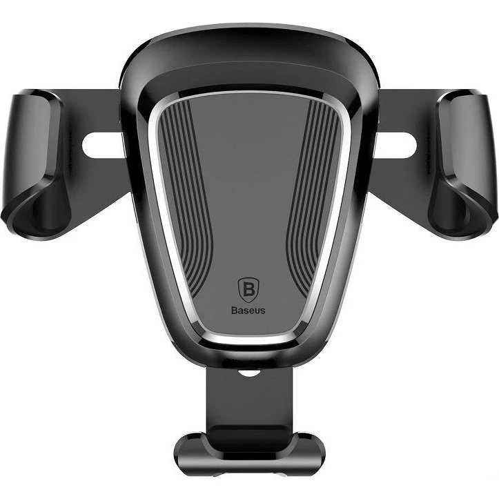 Baseus Gravitational Grip – Telefonholder til bilventilation, sort