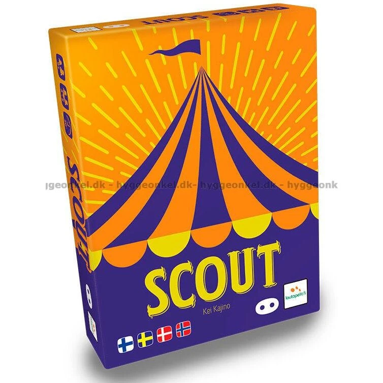 Scout - kortspil (dansk) 9+ år