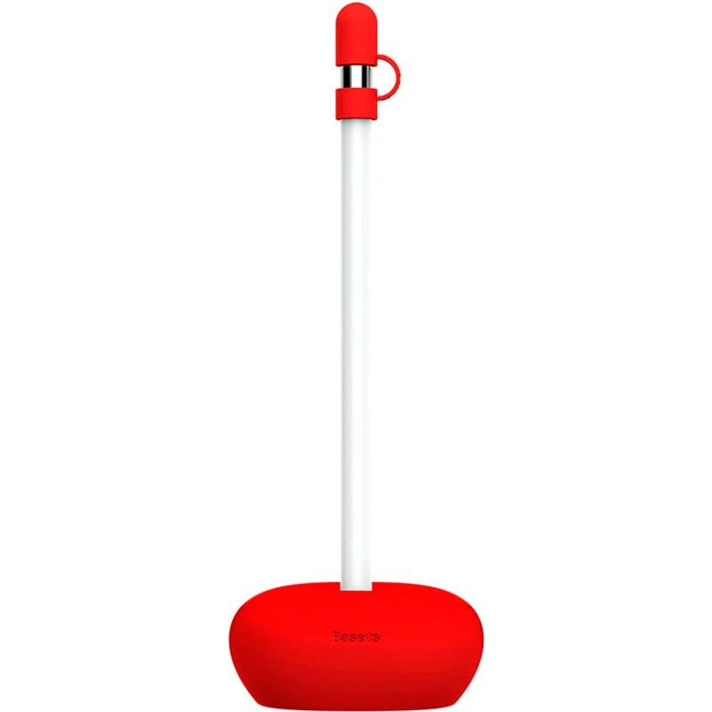 Baseus Apple Pencil Stand med Silikonskæg