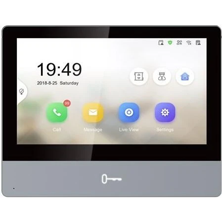 Hikvision DS-KH8350-WTE1 7" Video Dørtelefon Monitor, WiFi, PoE
